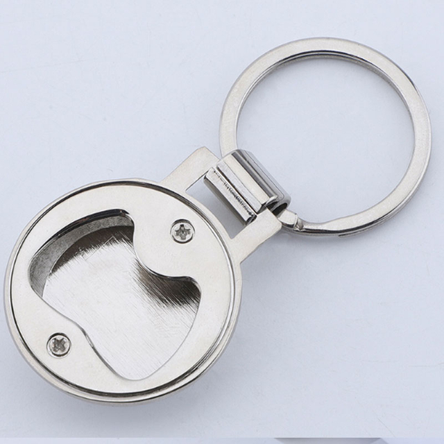 Apribottiglie da uomo personalizzato con portachiavi