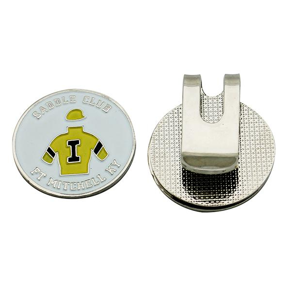 Clip per cappello da golf personalizzata personalizzata per club