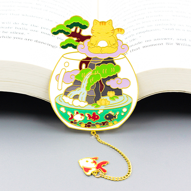 Graziosi segnalibri in metallo Regali di compleanno carini Segnalibri per libri anime per segnalibri personalizzati - Segnalibri in metallo personalizzati