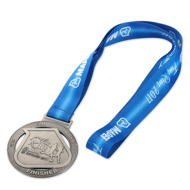 Medaglie di corsa Fun Run personalizzate per il miglior traguardo 5K