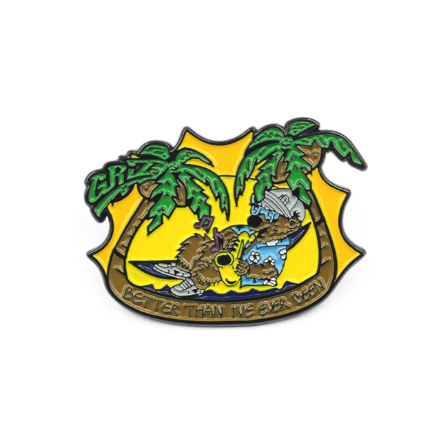 Distintivo per spilla smaltato morbido e duro con logo personalizzato